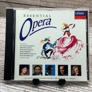 Essential Opera 19 Favourite Tracks [CD 1991] Luciano Pavarotti Placido Domingo
